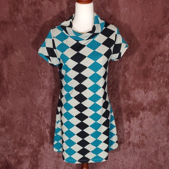 Funky People Stylish Geometric Patterned Women's Dress - Picture 1 of 5